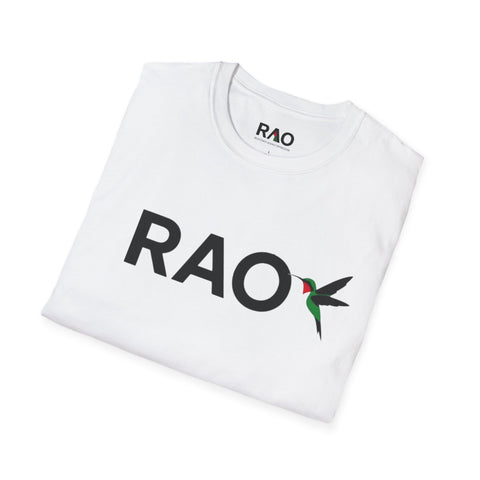 RAO Unisex Softstyle T-Shirt, Casual Wear, Gift for Friends, Everyday Comfort, Summer Style, Eco-Friendly Fashion