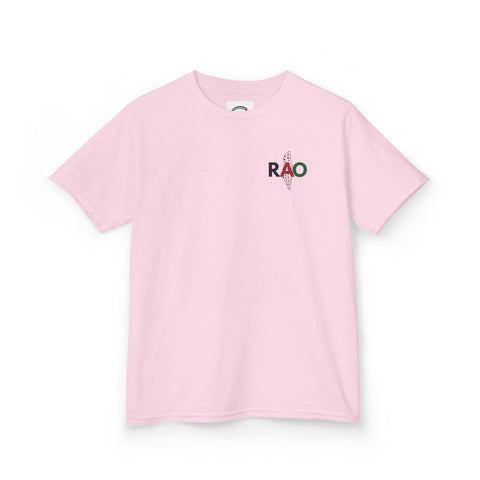 Kids Graphic Tee with RAO Design, Perfect for Playdates, Birthdays, Everyday Wear, Unique Gift Idea, Comfortable Cotton