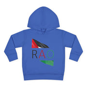 Toddler Fleece Hoodie with RAO Design, Cozy Kids Hoodie, Cute Pullover Sweatshirt, Birthday Gift for Toddlers, Fun Wear for Playtime