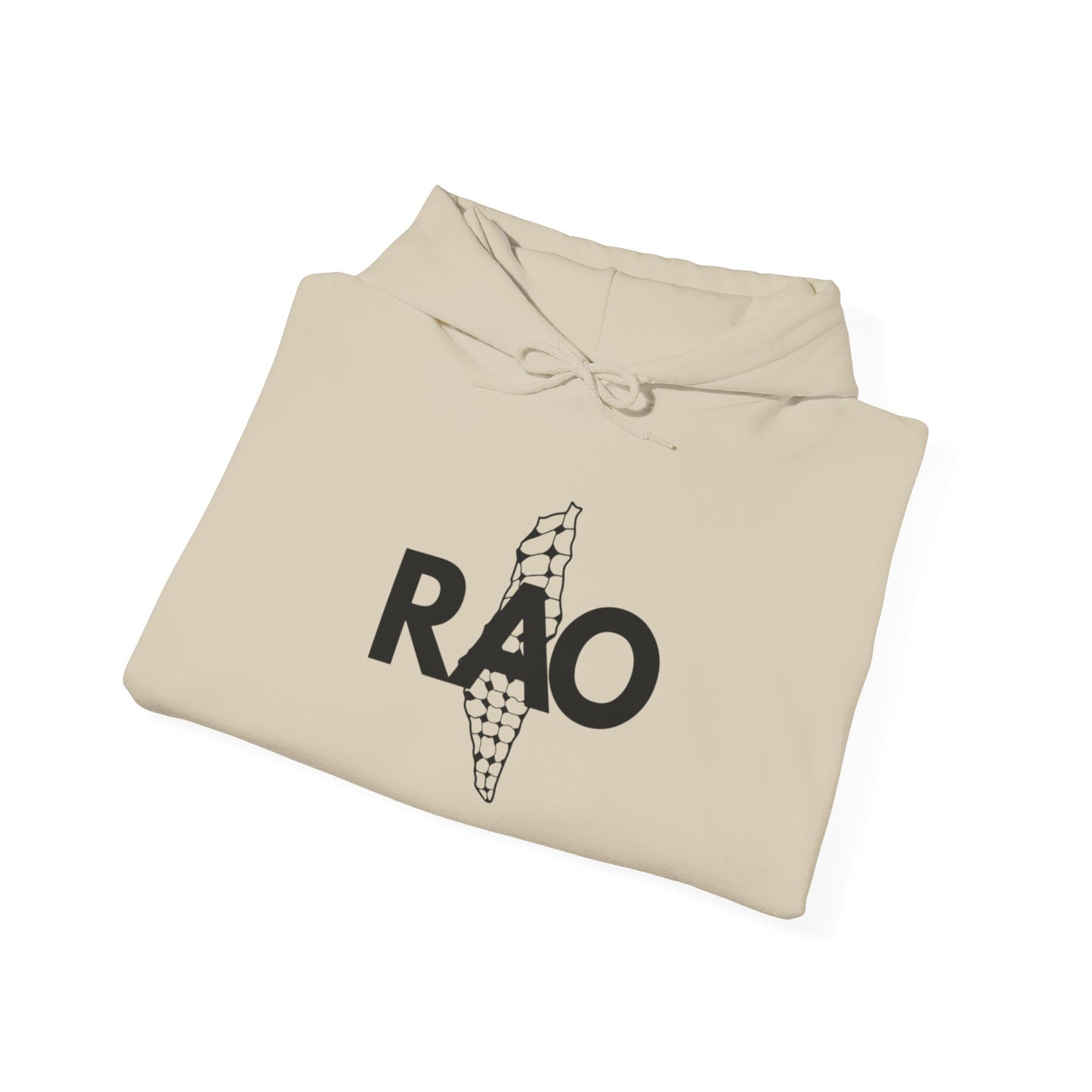 Palestinian Map Hoodie – Keffiyeh RAO Unisex Streetwear Sweatshirt