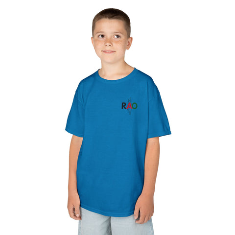 Kids Graphic Tee with RAO Design, Perfect for Playdates, Birthdays, Everyday Wear, Unique Gift Idea, Comfortable Cotton