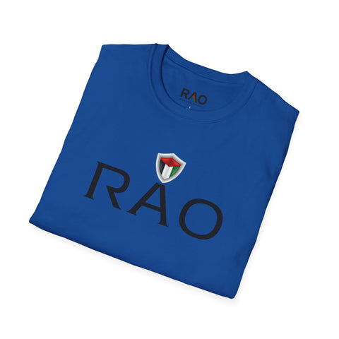 Copy of Unisex Softstyle T-Shirt with RAO Logo, Stylish Casual Tee for Everyday Wear, Gift for Fashion Lovers, Comfortable Summer Apparel