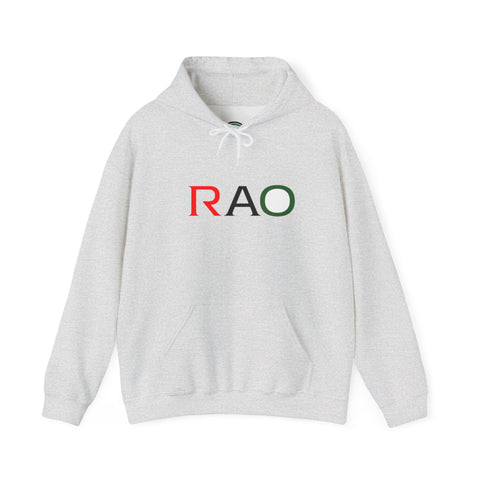 Minimalist RAO Unisex Hooded Sweatshirt - Casual Comfort for Every Occasion