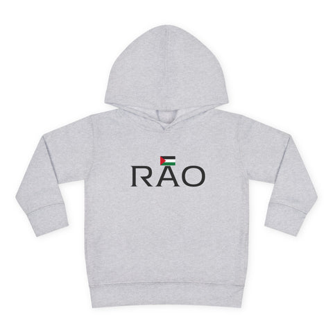 Toddler Hoodie with RAO Design, Cozy Pullover, Kids Casual Wear, Baby Shower Gift, Everyday Fashion