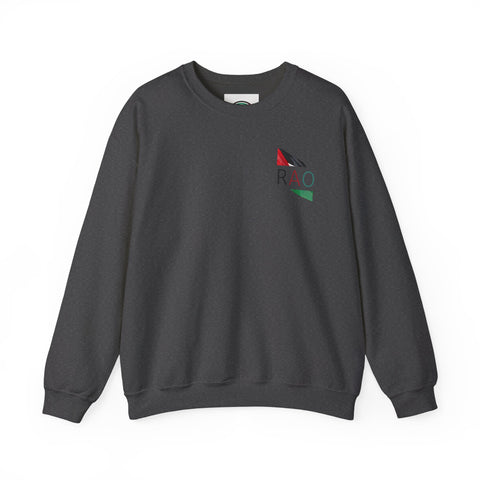 Stylish Unisex Heavy Blend™ Crewneck Sweatshirt with RAO Design