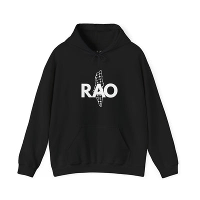 Unisex Heavy Blend™ Palestine RAO Map - Hooded Sweatshirt