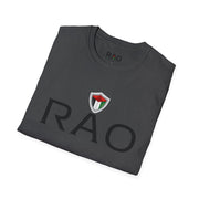 Unisex Softstyle T-Shirt with RAO Logo, Stylish Casual Tee for Everyday Wear, Gift for Fashion Lovers, Comfortable Summer Apparel