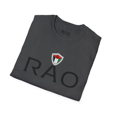 Unisex Softstyle T-Shirt with RAO Logo, Stylish Casual Tee for Everyday Wear, Gift for Fashion Lovers, Comfortable Summer Apparel