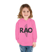 Cute Toddler Pullover Hoodie with RAO Design, Kids Fleece Hoodie, Toddler Clothing, Cozy Playwear, Gift for Children, Fun Casual Outfit