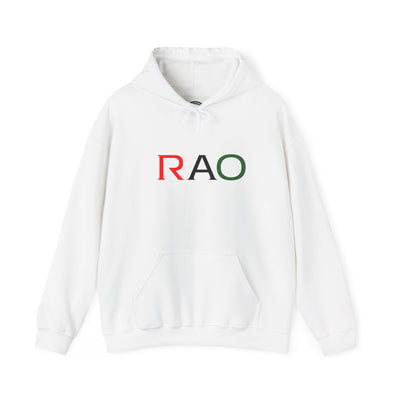 Minimalist RAO Unisex Hooded Sweatshirt - Casual Comfort for Every Occasion