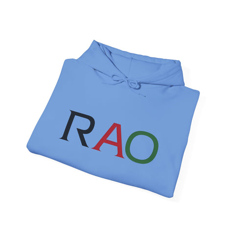 Minimalist RAO Unisex Hooded Sweatshirt - Casual Comfort for Every Occasion