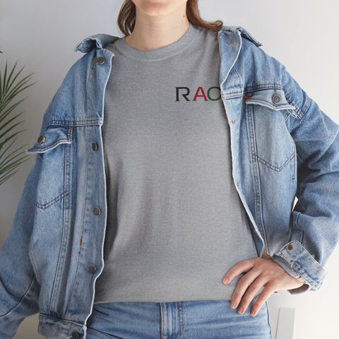 Unisex Cotton Tee - Minimalist RAO Design, Casual Wear, Gift for Him/Her, Birthday, Everyday Fashion, Graphic Tee