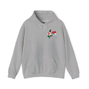 RAO Unity Hoodie: Palestine & Yemen Heavy Blend Hooded Sweatshirt