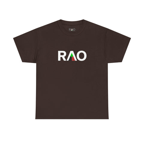 Stylish Unisex Heavy Cotton Tee with RAO Design, Casual Wear, Graphic Tee, Gift for Him/Her, Everyday Comfort, Fashion Statement