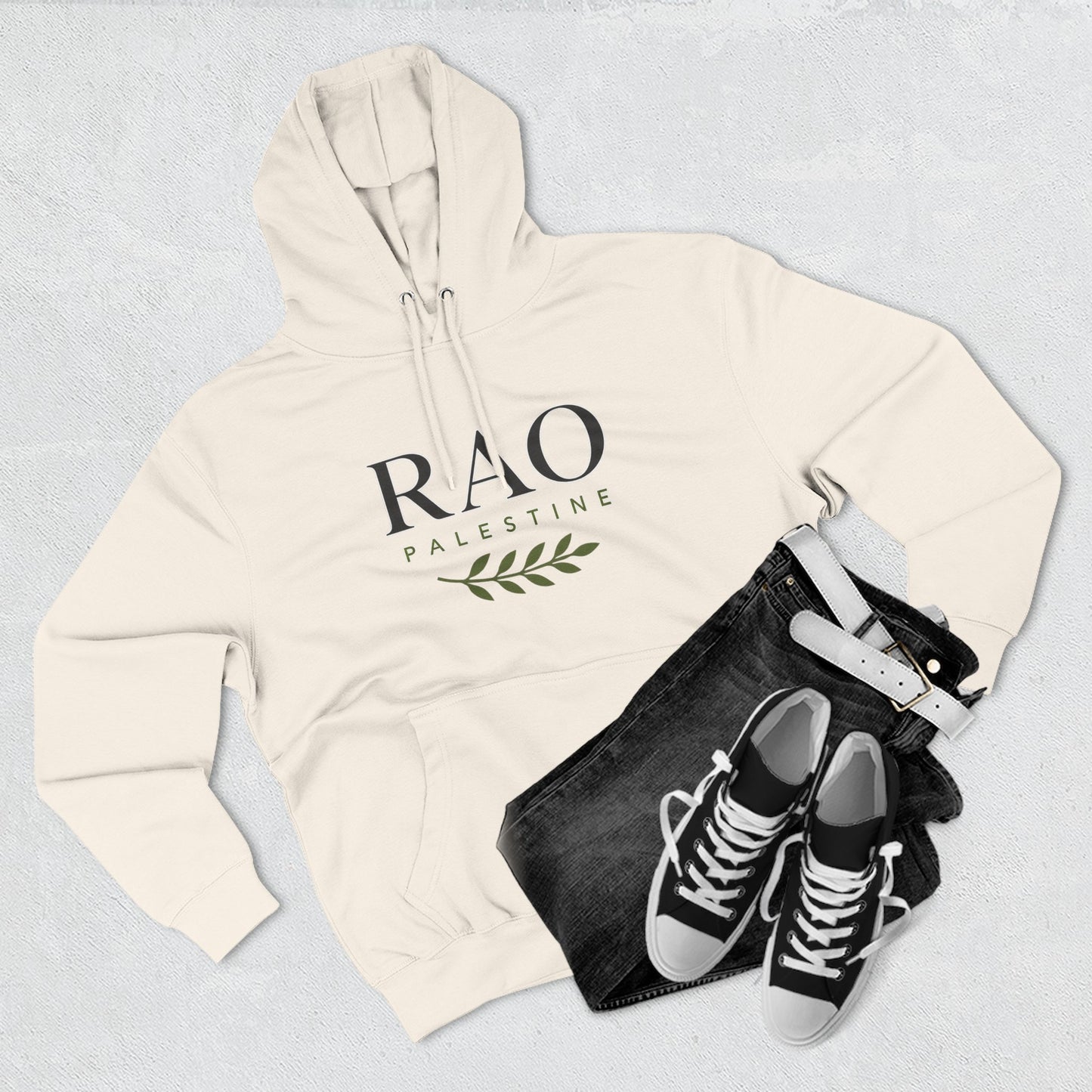 Palestine Keffiyeh Pattern Hoodie – Arabic Palestinian Streetwear | RAO