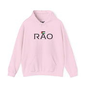RAO Resistance Against Oppression Unisex Hoodie | Center Chest Design with Horizontal Palestinian Flag & RAO Letters | Bold Streetwear Statement