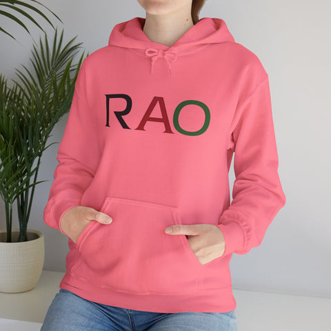 Minimalist RAO Unisex Hooded Sweatshirt - Casual Comfort for Every Occasion