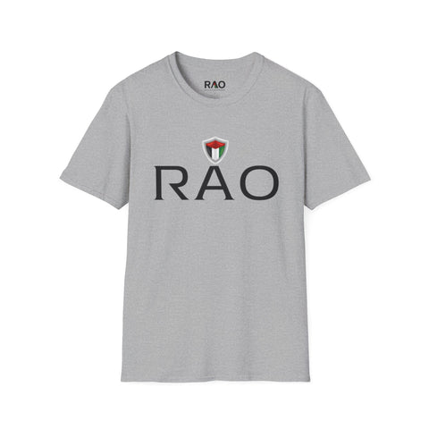 Unisex Softstyle T-Shirt with RAO Logo, Stylish Casual Tee for Everyday Wear, Gift for Fashion Lovers, Comfortable Summer Apparel