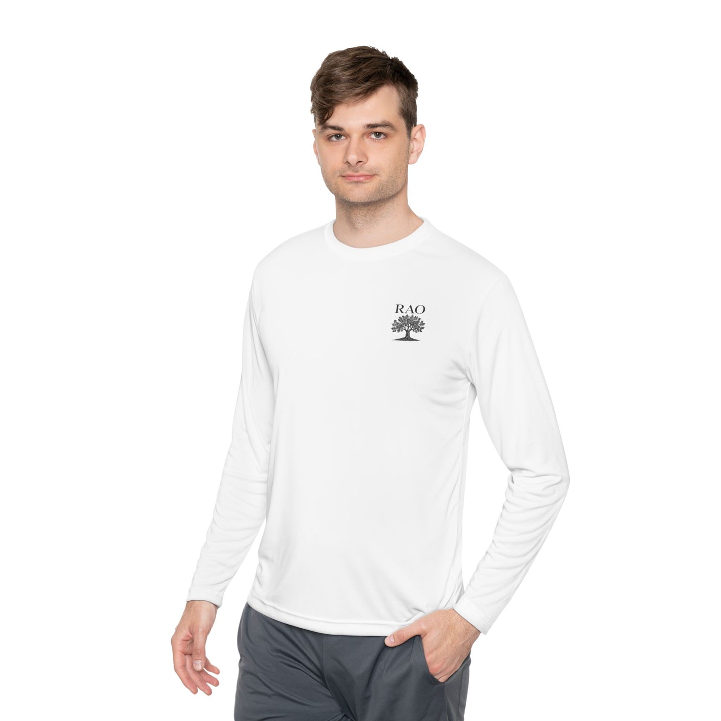 RAO Palestine Olive Tree Long Sleeve Performance Shirt | Unisex Athletic Tee