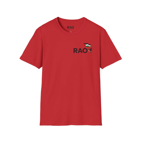 Unisex Softstyle T-Shirt with RAO Design, Casual Wear, Gift for Travelers, Summer Style, Everyday Comfort, Vacation Apparel