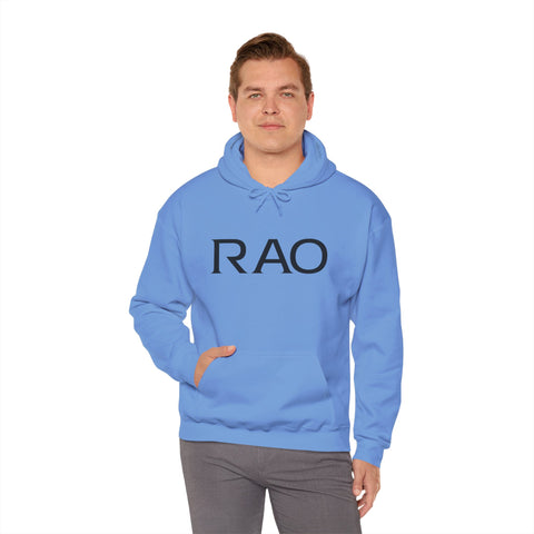 Minimalist RAO Hoodie - Cozy Unisex Sweatshirt for Casual Style, Gifts, Streetwear, Everyday Comfort, Trendy Apparel
