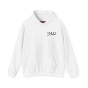 RAO Resistance Against Oppression Unisex Hoodie | Small Left Chest Logo with Palestinian Map & Flag Ribbon | Eco-Friendly Cultural Streetwear