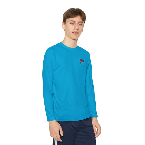 Youth Long Sleeve Competitor Tee - Sporty Youth Apparel, Perfect for Active Kids, School Events, Sports Day, Summer Camps