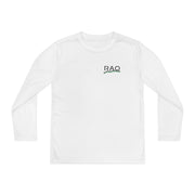 Youth Long Sleeve Performance Tee for Active Kids, Sports Shirt, Outdoor Play, Gym Wear, Comfortable Layering