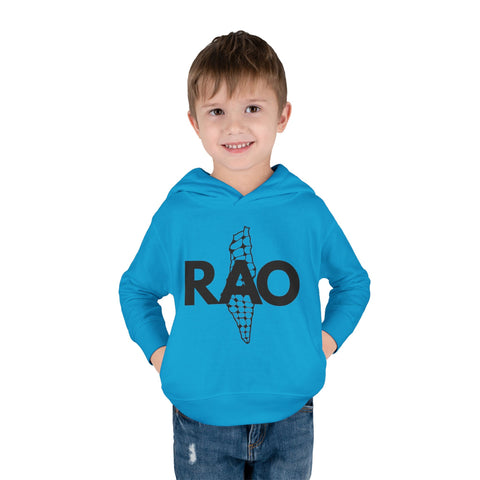 Cute Toddler Pullover Hoodie with RAO Design, Kids Fleece Hoodie, Toddler Clothing, Cozy Playwear, Gift for Children, Fun Casual Outfit