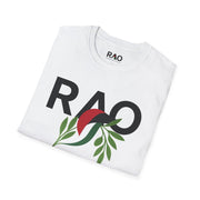 Botanical RAO Unisex Softstyle T-Shirt, Nature Lover Gift, Summer Fashion, Casual Wear, Eco-Friendly Tee, Gift for Her