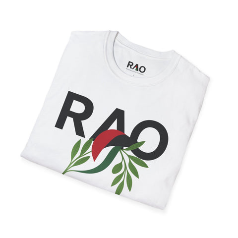 Botanical RAO Unisex Softstyle T-Shirt, Nature Lover Gift, Summer Fashion, Casual Wear, Eco-Friendly Tee, Gift for Her