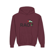 Palestinian Pride Youth Hoodie, Statement Sweatshirt, Gift for Activists, Casual Wear, Comfortable Streetwear, Cultural Expression