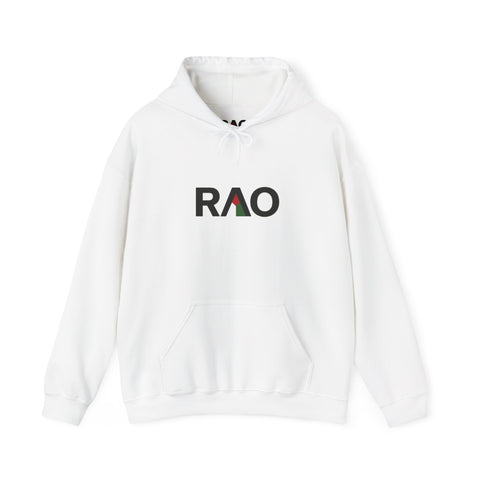 RAO Statement Hooded Sweatshirt, Unisex Hoodie, Casual Wear, Gift for Him/Her, Streetwear Fashion, Cozy Layering