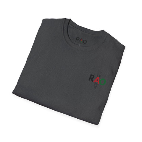 Unisex Softstyle T-Shirt with RAO Design, Casual Tee, Gift for Him/Her, Summer Wear, Everyday Essentials, Comfortable Fashion