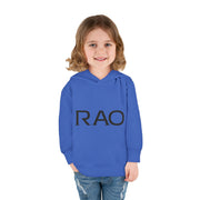 Stylish Toddler Pullover Fleece Hoodie with RAO Design, Cozy Kids Hoodie, Unique Gift for Toddlers, Baby Shower Present, Everyday Wear