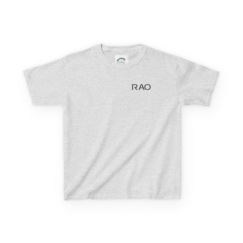 Kids Casual Cotton Tee - RAO Design, Boys & Girls T-Shirt, Everyday Wear, Gift for Birthdays, Back to School Essentials