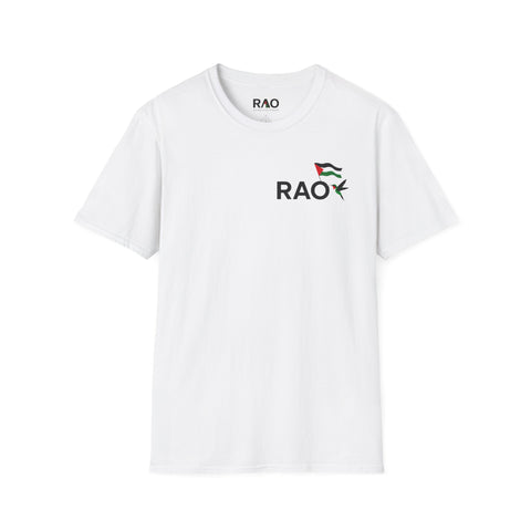 Unisex Softstyle T-Shirt with RAO Design, Casual Wear, Gift for Travelers, Summer Style, Everyday Comfort, Vacation Apparel