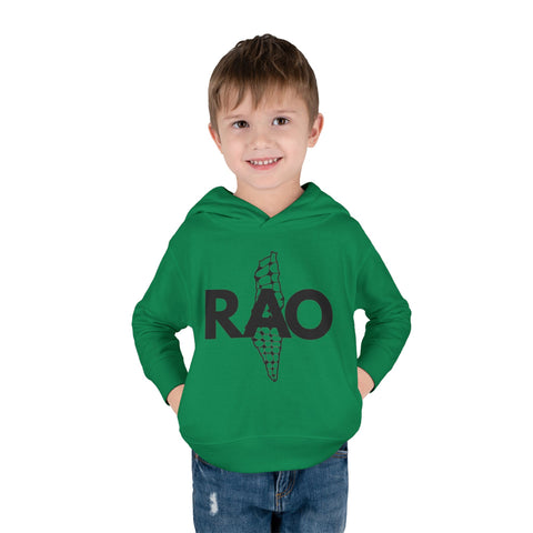 Cute Toddler Pullover Hoodie with RAO Design, Kids Fleece Hoodie, Toddler Clothing, Cozy Playwear, Gift for Children, Fun Casual Outfit