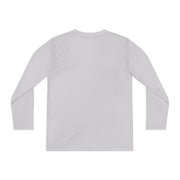 Youth Long Sleeve Performance Tee for Active Kids, Sports Shirt, Outdoor Play, Gym Wear, Comfortable Layering