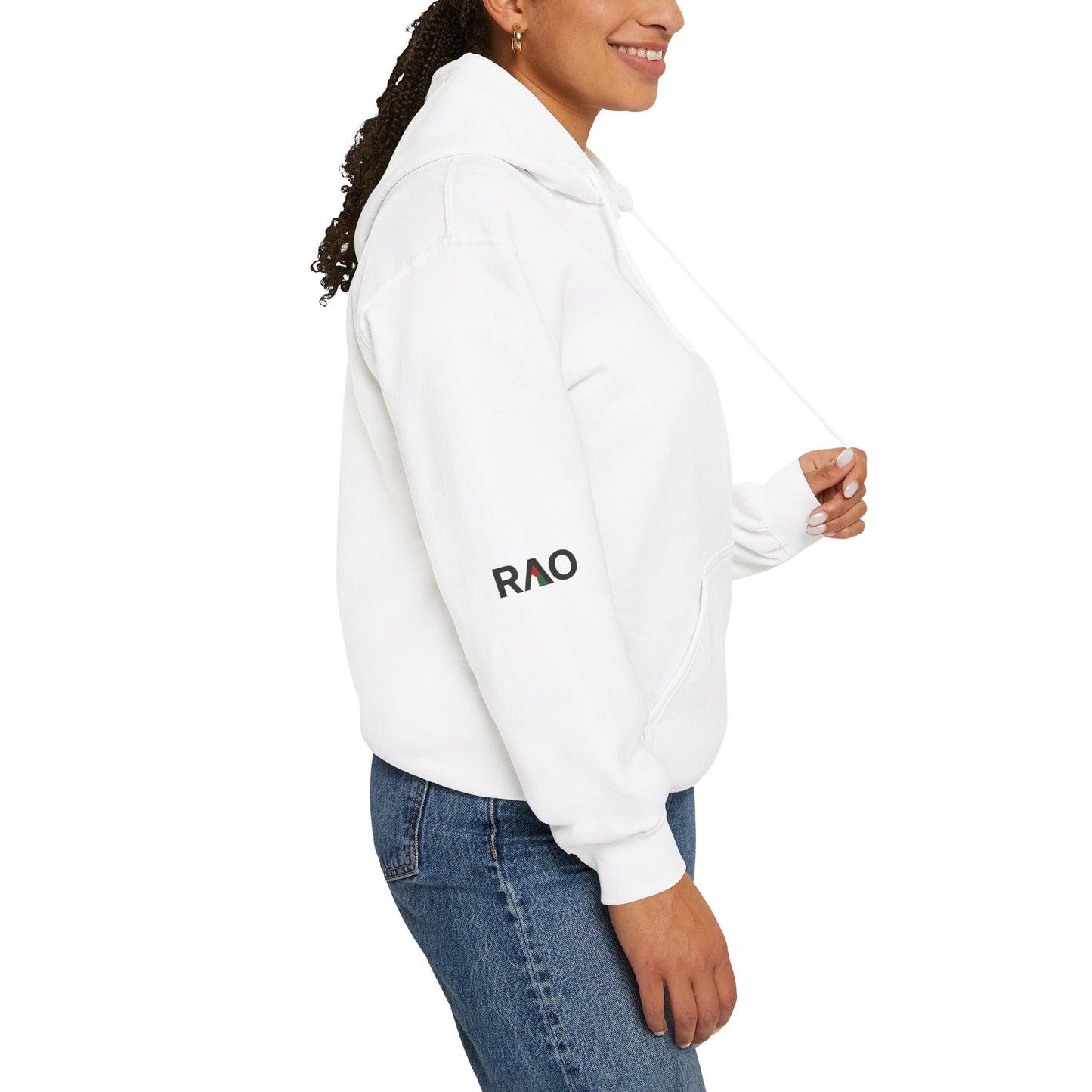 RAO Signature Palestine Hoodie | Premium Olive Branch Pullover | Minimalist Unisex Streetwear