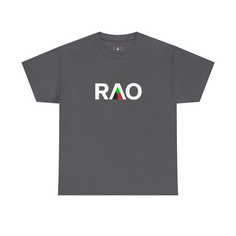 Stylish Unisex Heavy Cotton Tee with RAO Design, Casual Wear, Graphic Tee, Gift for Him/Her, Everyday Comfort, Fashion Statement