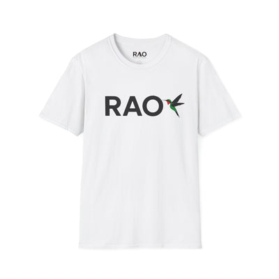 RAO Unisex Softstyle T-Shirt, Casual Wear, Gift for Friends, Everyday Comfort, Summer Style, Eco-Friendly Fashion