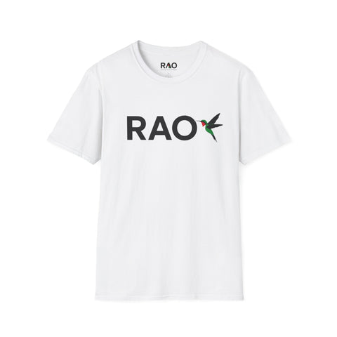 RAO Unisex Softstyle T-Shirt, Casual Wear, Gift for Friends, Everyday Comfort, Summer Style, Eco-Friendly Fashion