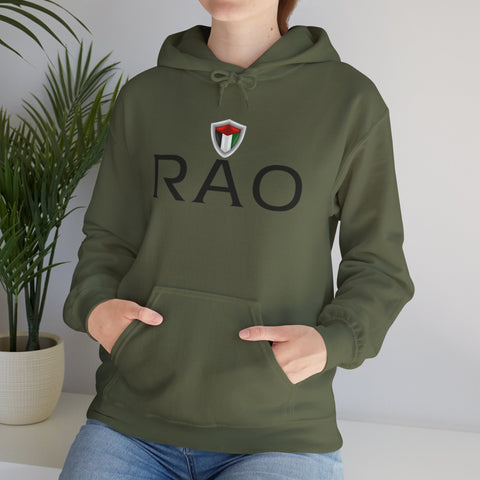 Stylish Unisex Hoodie with RAO Logo, Cozy Casual Wear, Gift for Him/Her, Perfect for Every Season, Ideal for Lounging or Outings