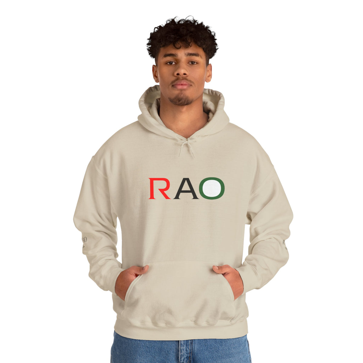 RAO Unisex Hoodie – Minimalist Logo Sweatshirt | Premium Streetwear Pullover