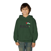 Palestinian Pride Youth Hoodie, Statement Sweatshirt, Gift for Activists, Casual Wear, Comfortable Streetwear, Cultural Expression