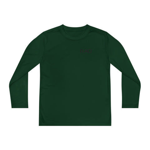 Youth Long Sleeve Activewear Tee - Perfect for Sports, Team Events, and Everyday Comfort, Kids Athletic Shirt, School Spirit, Sportswear
