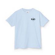 Kids Graphic Tee with RAO Design, Unisex Cotton Shirt, Gift for Boys and Girls, Birthday Outfit, Casual Wear, Summer Tee