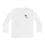 Youth Long Sleeve Competitor Tee - Sporty Youth Apparel, Perfect for Active Kids, School Events, Sports Day, Summer Camps