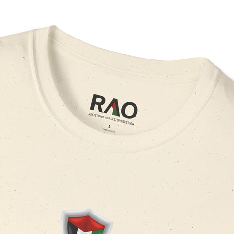 Unisex Softstyle T-Shirt with RAO Logo, Stylish Casual Tee for Everyday Wear, Gift for Fashion Lovers, Comfortable Summer Apparel